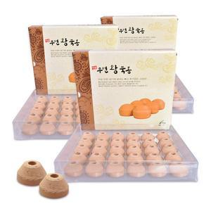 3개세트 청훈 황토 무연왕쑥봉 30개입 열감선택 황토코팅 쑥뜸 무연뜸