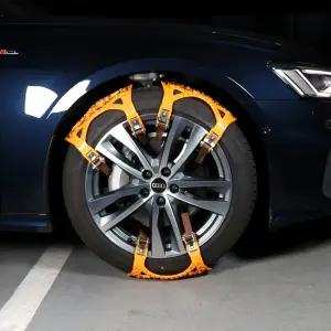 전차종 스노우체인 타이어 우레탄 자동차 체인 벨트형