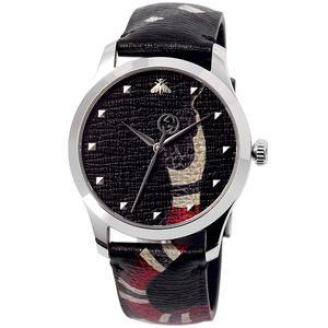 타임플래닛 구찌 YA1264007A G-타임리스 가죽밴드 시계