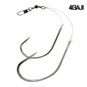 대구 어부 쌍바늘 왕 대구 지깅 낚시