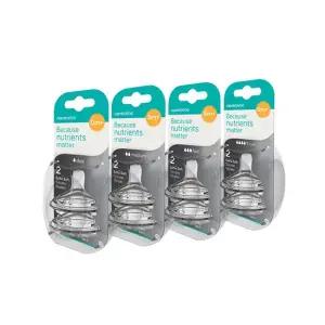 [정식수입]  실리콘 젖병 전용 젖꼭지 2개세트 모유수유 출산준비물