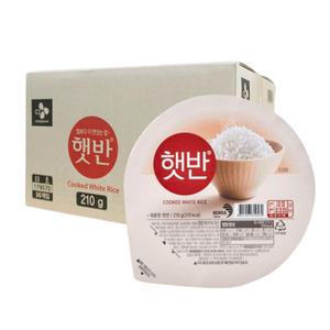 햇반 백미밥 210g 36개