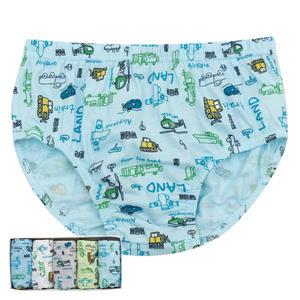 프레비니 남 아동 팬티 세트 5매 순면 삼각 유아 자동차 JHBPY204