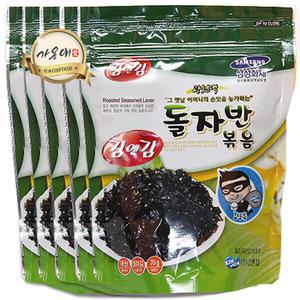 [가온애] 돌김자반 70g x 5봉 / 김자반 돌자반 자반김 고명김 뿌려먹는김 반찬김 광천김 김반찬 김가루 김