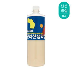 [품질보장] 과천도가 관악산생막걸리 6도 1000ml