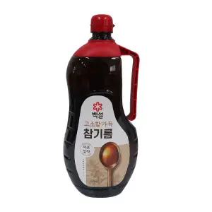 백설 고소함 가득 참기름 1.5L 1개