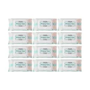 인숨 세정 청소용 차량용 주방용 세정 물티슈 80매 X 12개