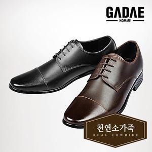 [가데]천연소가죽 신발 남성화 정장구두 더비슈즈 키높이 GDH212