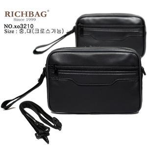 스퀘어바디 클래식 가죽 손가방 맨스백 클러치백 [xo3210]