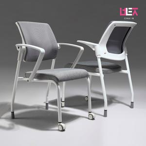 바퀴없는 학생 책상 수험생 공부 의자 편한 사무실 회의용 컴퓨터 팔걸이없는 의자