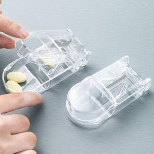 알약 커팅기 약 절단기 휴대용 영양제 보관 통 보관함