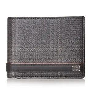 [롯데백화점]에스콰이아 신상 타탄체크 패턴 포인트 남성반지갑 ECBFPN204BR