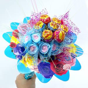 스마일꽃 츄파춥스 사탕7개 꽃다발 만들기 DIY키트