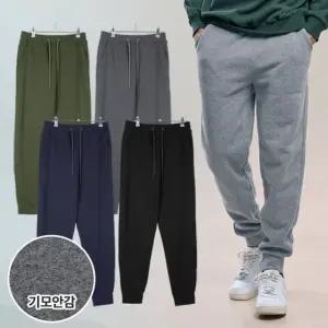 이지바이 젠틀힙 남성 겨울 기모 안감 조거 밴딩 바지(XS33LP076M)