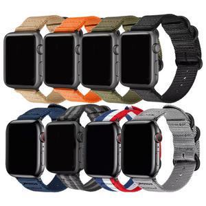 애플워치 나토 밴드 패브릭 스트랩(11 10 9 8 7 6 5 4 3 세대 SE Ultra 호환)