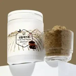 100% 순수 국산 생 들깨 분말 가루 300g