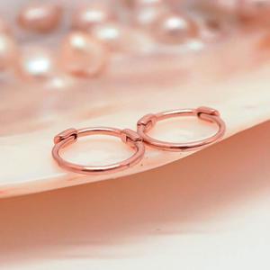 14k 심플 링 귀걸이 OPSYE15037