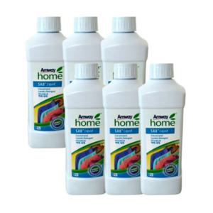 암웨이 SA8 바이오퀘스트 액체 세탁세제 6개