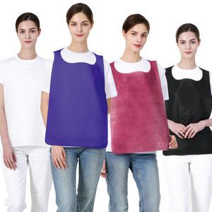 비라이트 컬러 일회용 손님용 업소용 위생 부직포 앞치마 500장(4컬러)