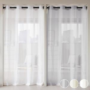 [알뜨리] 쉬폰커튼205 차르르 쉬폰 커텐 거실 안방 작은창 사계절 여름 속커튼 아일렛형