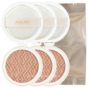 에이지투웨니스 실크 하이 커버 쿠션 23호 리필 x 3개