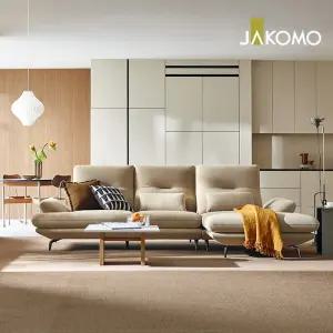 컴포트 발렌티 스윙 4인 카우치형 기능성 세레나 패브릭  소파 (+쿠션2개)