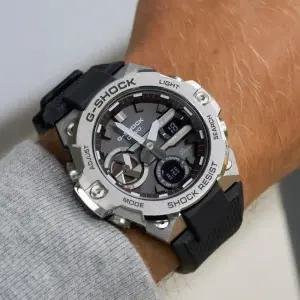 지샥 지스틸 블루투스 터프솔라 남자 아날로그 전자시계 GST-B400-1A