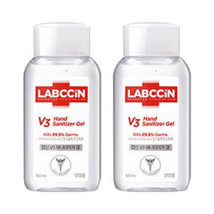 랩신 휴대용 손소독제 손소독젤 세니타이저 60ml 2개