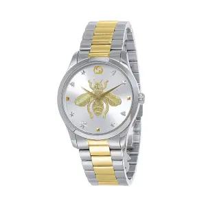 YA1264131 G타임리스 남녀공용 메탈 쿼츠 38mm