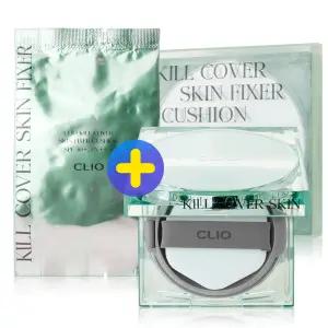 클리오 킬커버  스킨 픽서 쿠션 기획세트 (본품15g+리필15g)