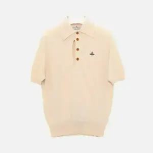 비비안웨스트우드 ORB 립트 코튼 카라 반팔 남성 PK니트 3803001L Y000U A408