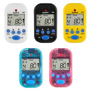 클립형 미니 메트로놈 휴대용 피아노 기타 바이올린 디지털 소형 박자기