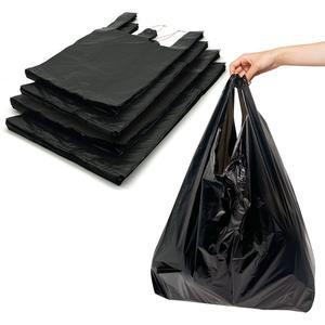 [리벤스] 자우버탁 손잡이 검정 비닐봉투 5호 200매