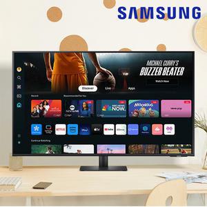 삼성전자 M7 43인치 스마트모니터 UHD 4K IPTV 게이밍허브 넷플릭스 유튜브 티빙 OTT 삼탠바이미