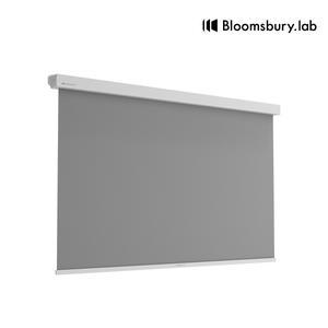 [블룸즈베리랩] 전동 스크린 매립형 152인치 빔스크린 R-CW152S / R-CW152B