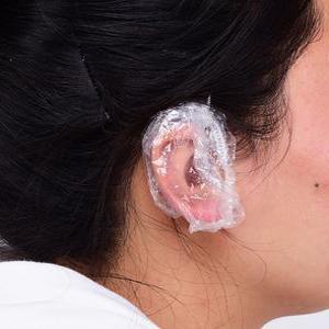 이어캡 귀캡 염색비닐캡 염색귀마개 귀보호 미용 염색 커버 일회용