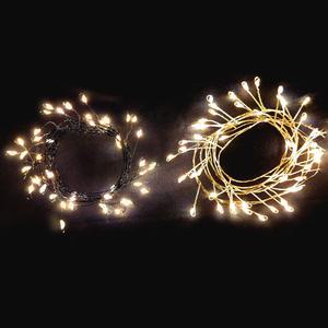 [엘스토리몰]LED지네전구 트리 와이어조명 200구 6M 웜색