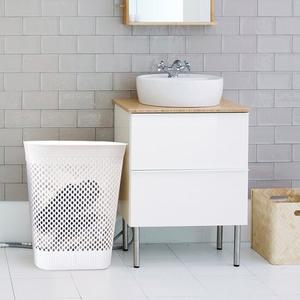 특대형 메쉬 사각 대용량 빨래바구니 60L 햄퍼 세탁바구니