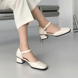 소보제화 에블린 메리제인 미들힐 4cm