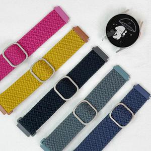 엔터콘 갤럭시워치 7 6 5 4 스트랩 브레이드 솔로루프 버클 스포츠 밴드 시계줄