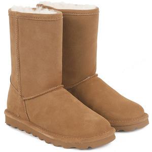 [정품] 베어파우 여성 ELLE 쇼트 양털 어그 부츠 히코리 (1962W-220)