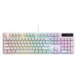 앱코 K560 축교환 레인보우 무빙 LED 기계식 키보드 (화이트 청축)