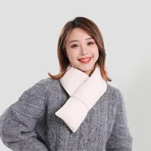 겨울 패딩목도리 머플러 쁘띠 경량 방한 넥워머 안감기모