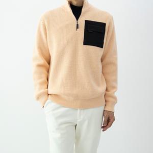 남성골프방풍니트 남자겨울골프상의 바람막이 CHESTPOCKETKNIT