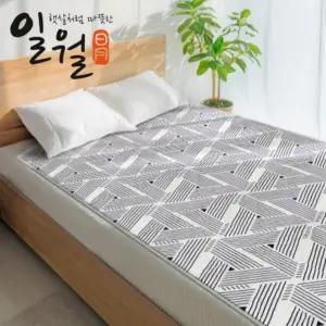 2026년형 홈쇼핑 일월 미로 온수매트 싱글 100x200cm 침대 전기 온수장판 1인용
