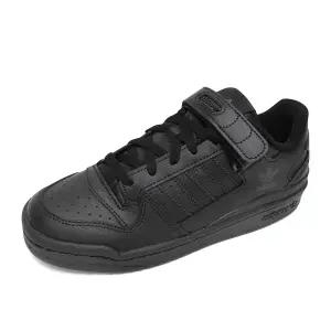 아디다스 오리지널 포럼 로우 벨크로 겨울 운동화 트리플블랙 GV9766