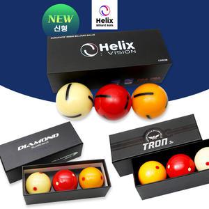 [보타르]PBA 공인구 헬릭스볼 3구 당구공/ 다이아몬드 다이나믹/ 보타르 트론