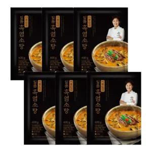 이종임의 일품 흑염소탕 600g 6팩