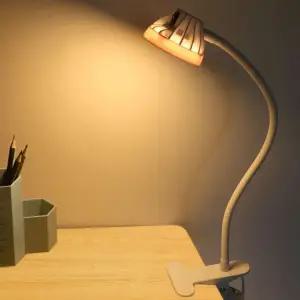 DGITEM 클립 자바라 스탠드 독서등 책상조명 침대LED 학습용스탠드 독서실스탠드 책상스탠드