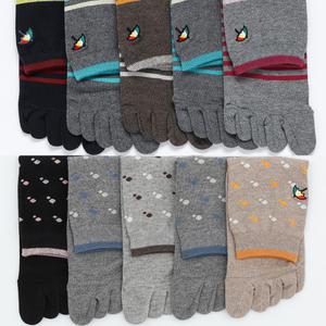 양말 여성발가락양말 장목 긴목 5족세트